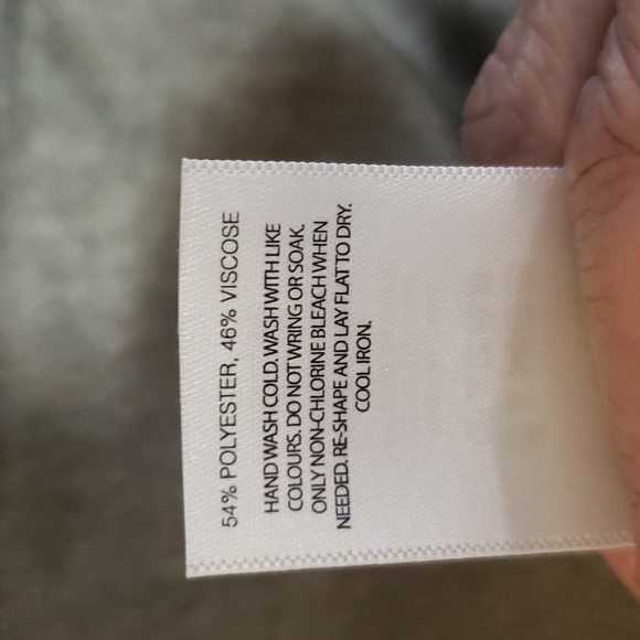 2/$20 or 3/$29 - Olive green/white Shawl or Scarf - Picture 6 of 6